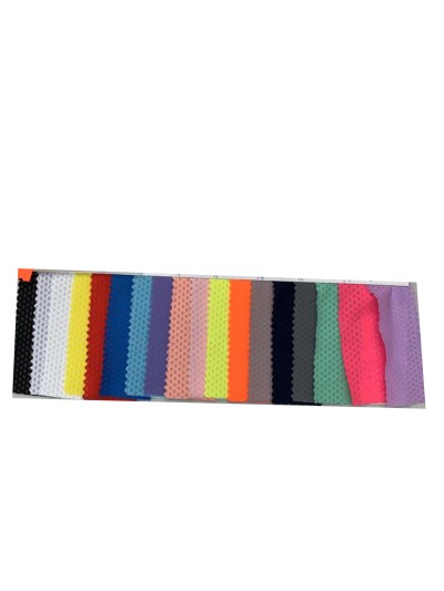 HK-MOYN  1-236 100％poly Diamond  Light Weight Mesh Fabric 滌綸鑽石格特薄運動網布 100gsm 58/60' 150yards/Roll 45度照